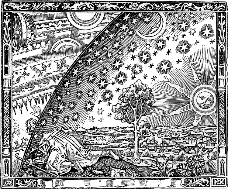 la  gravure de Flammarion