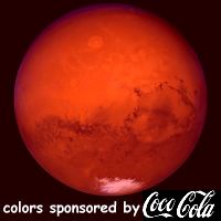 mars colorisé