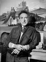 Jacques Bergier lors d'une émission télévisée Cocteau